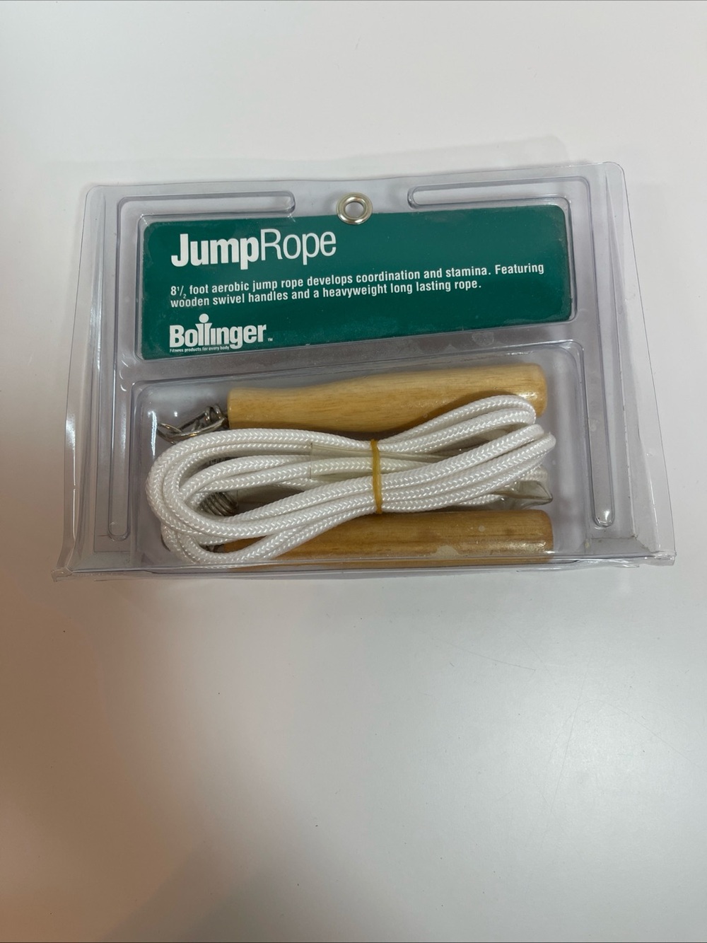 BOLLINGER 8 1/2' Jump Rope- New In Package Vintage Exercise Fitness Training